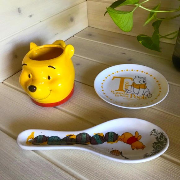 Disney Other - Disney Dining 3D Winnie the Pooh Mug